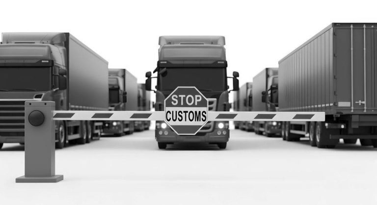 Product compliance at border website
